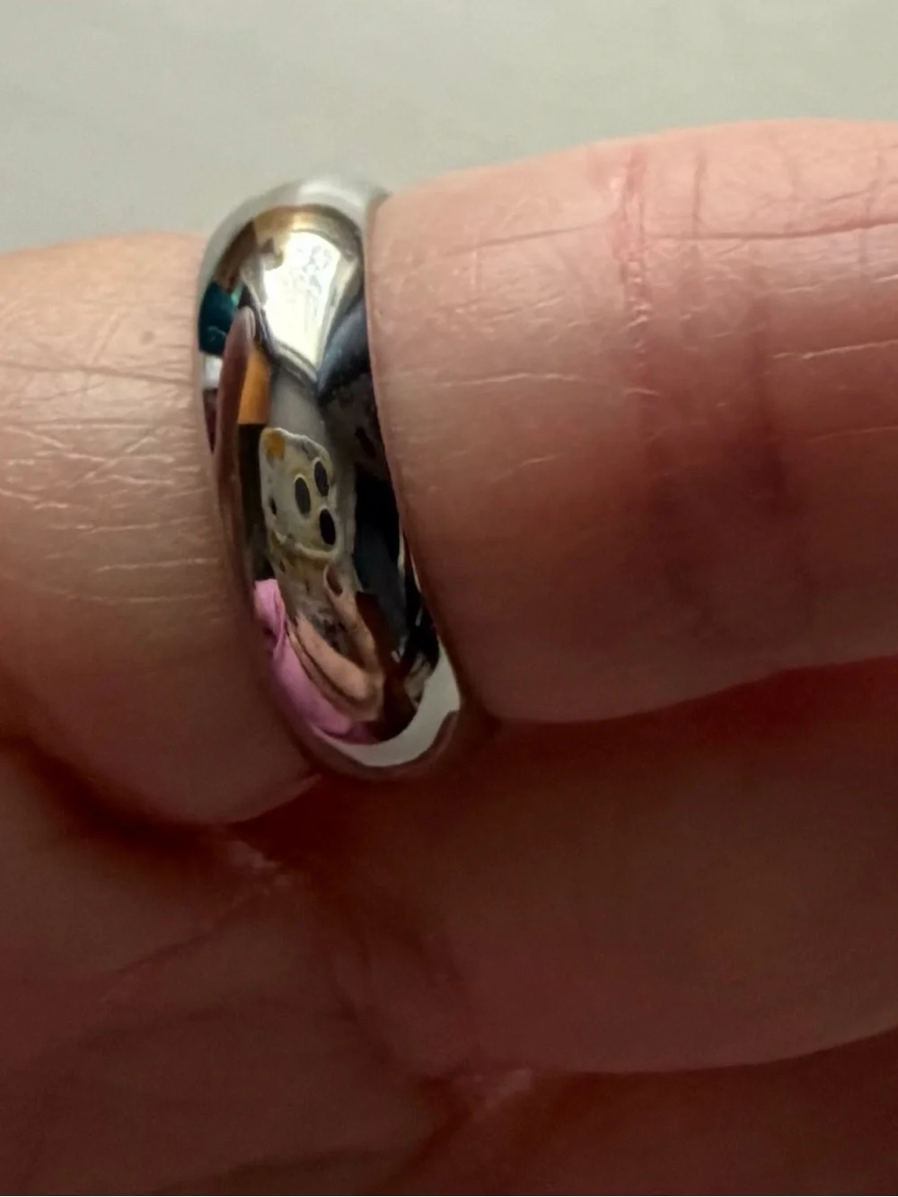 Classic Band - Polished Silver Dome Ring